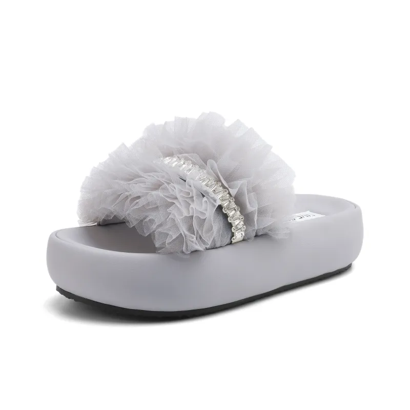 FIVE PLUS Slip Resistant Abrasion Resistant Slide Slippers Women's-13