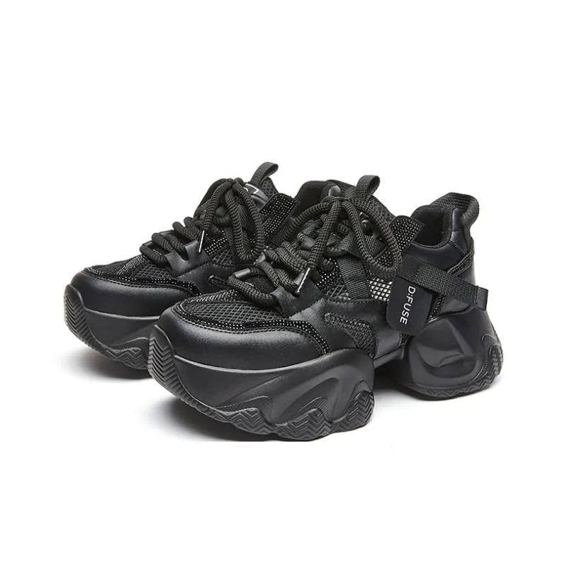 D FUSE SCANDINAVIA Lightweight Low Top Chunky Sneakers Women's-0