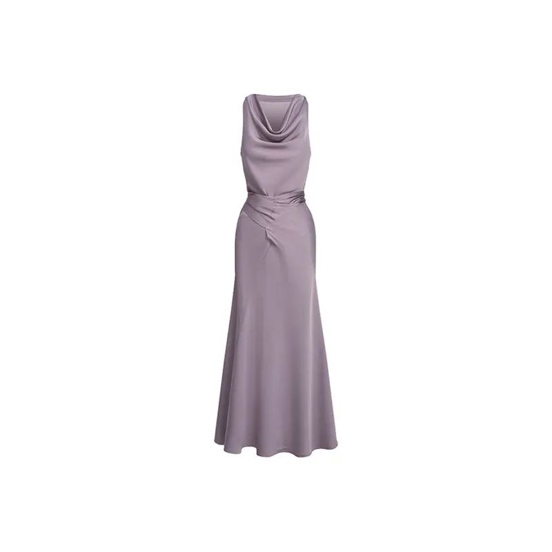 JOSR Sleeveless Dresses Women's Purple-0