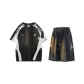 Set (Black Top+Black Shorts)
