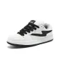 Mingshuo White Black Shoelace