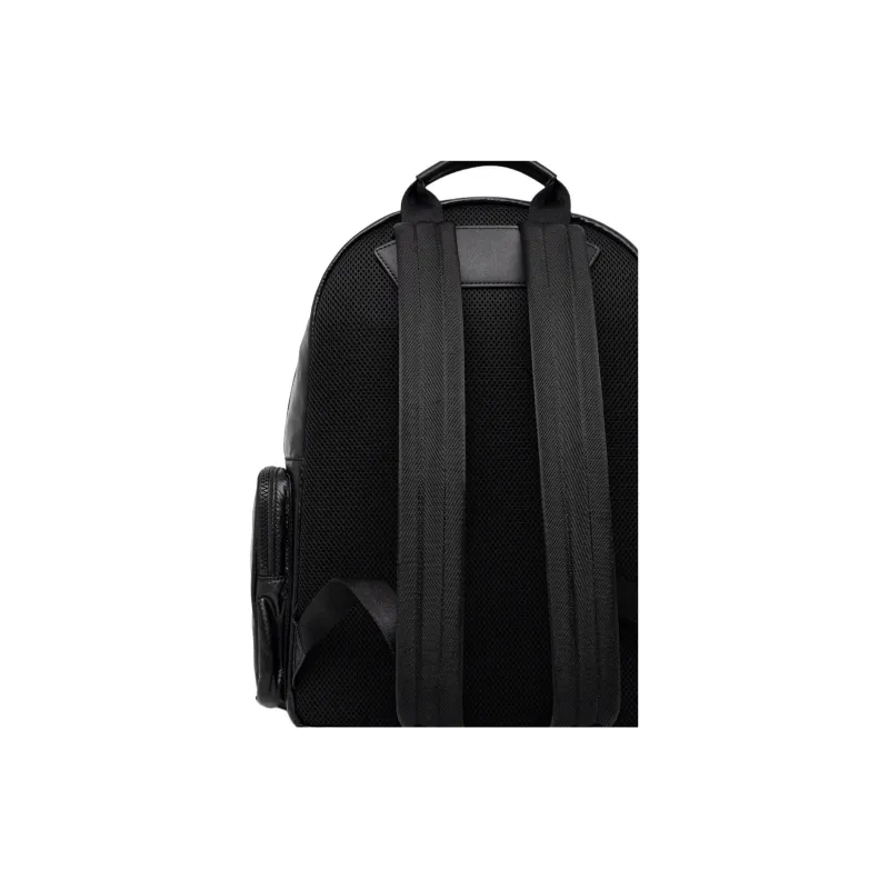 KARL LAGERFELD / Karl Lagerfeld Jeans Textured Nylon Zip Backpack-3