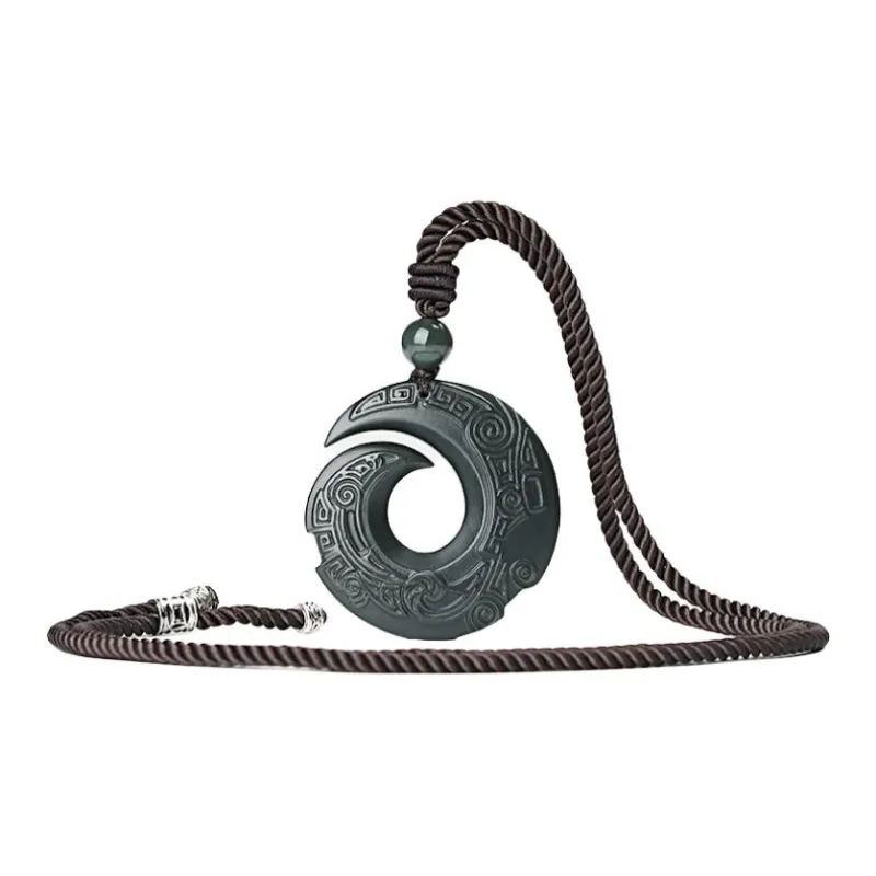 CUIYUYAWEI Pendants Green Jade Unisex-0