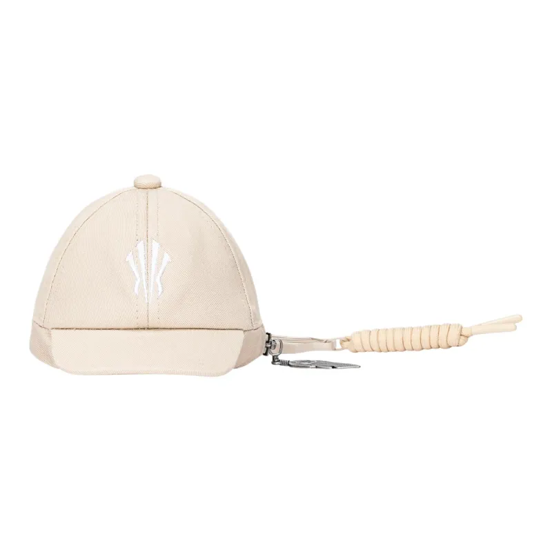 Anta Irving Series Polyester Hats & Caps Crossbody Bag Unisex Light Chestnut Gray-0