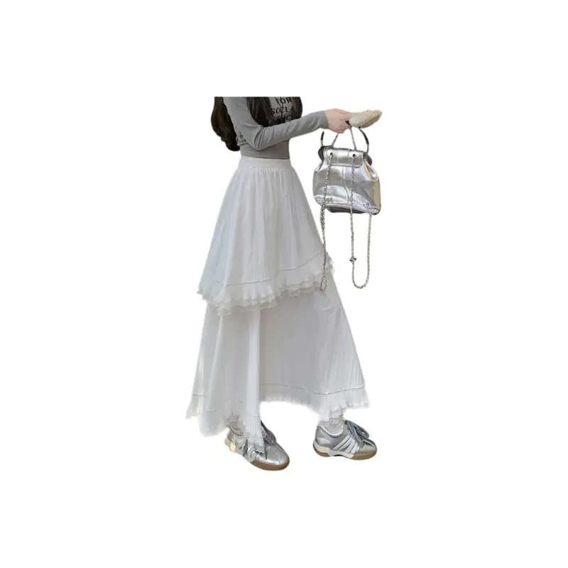 COVER TIME Casual Long Skirt Women's-0