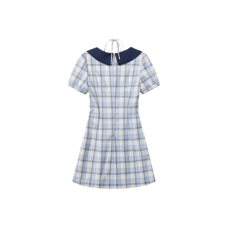 AFGGD Short Sleeved Dress Women's-1