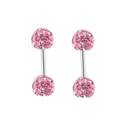 Shiban Alloy Stud Earrings Unisex-12