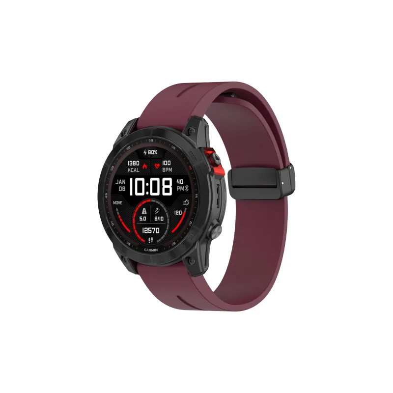 ZHENGGUANG Garmin Compatibility Watch Band Silicone Material-27