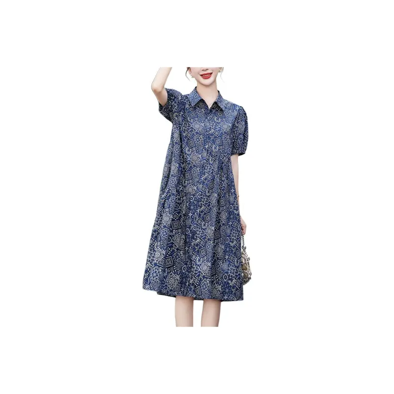 X MOOM Short Sleeved Dress Women's-0