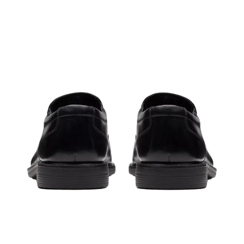 Clarks Bolton Free II Loafers Men's Black-4