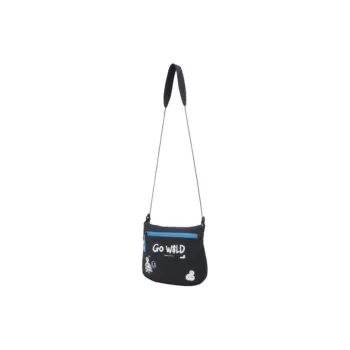 KOLON SPORT Nylon Shoulder Bag, Crossbody Bag Women's Dark Marine Blue