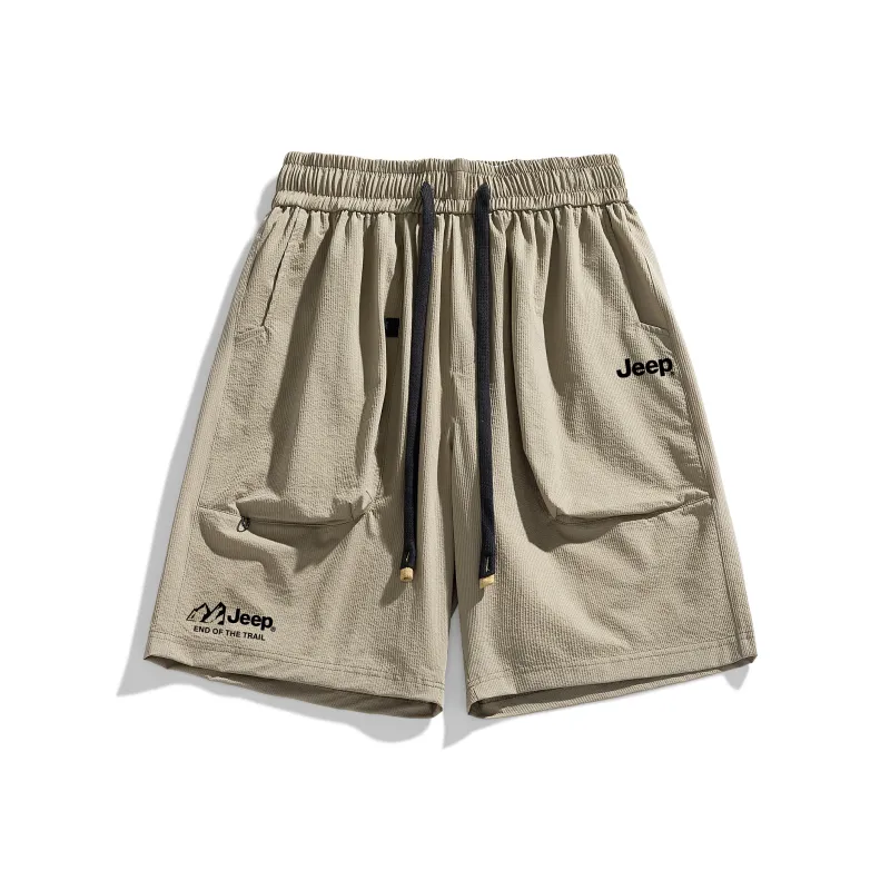 Jeep Fashion Sports Collection Cargo Shorts Men's-5