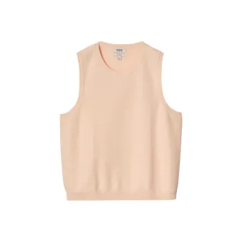 COS Tank Tops Men Orange