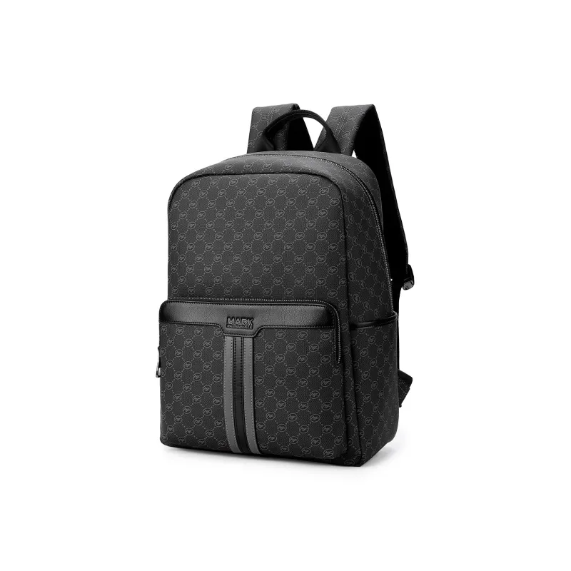 FAIRWHALE PVC Backpack Regular Unisex Black-9