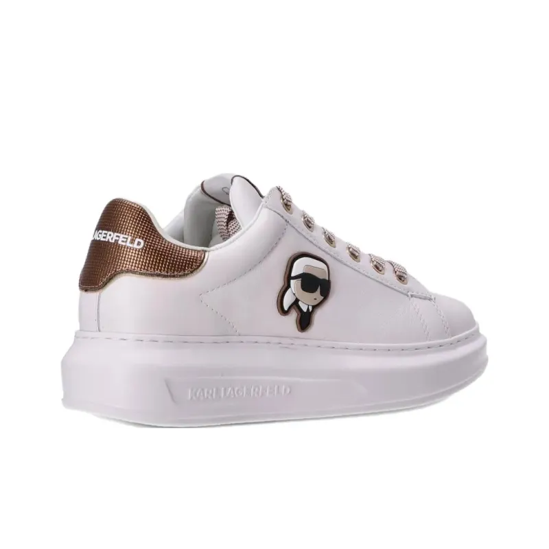 KARL LAGERFELD Kapri Low Top Casual Shoes Men's White-3