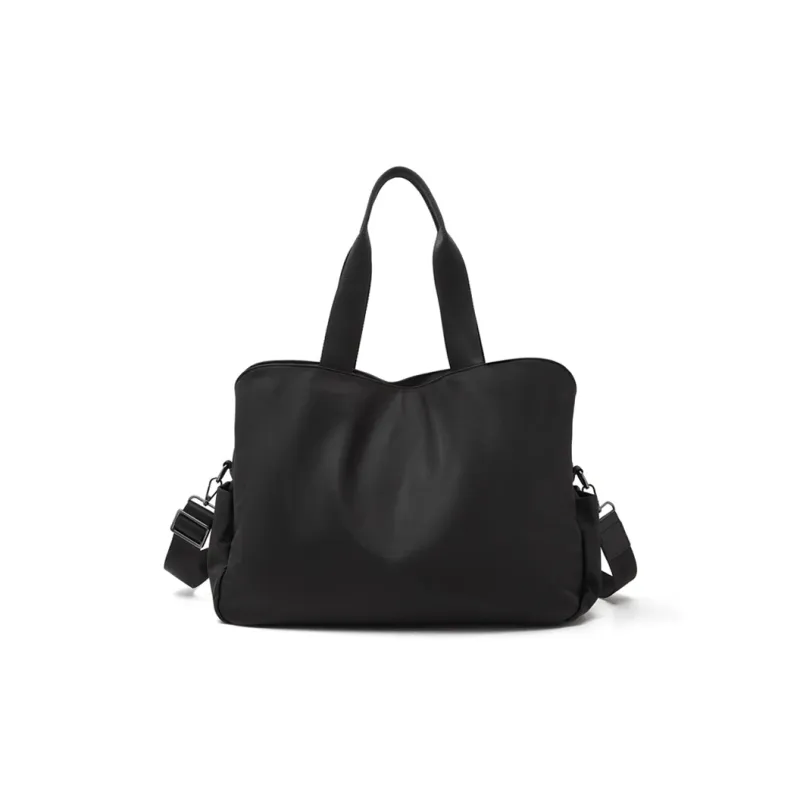 Old Man's Head Fabric One Shoulder Crossbody Bag, Travel Bag Women's Black-0