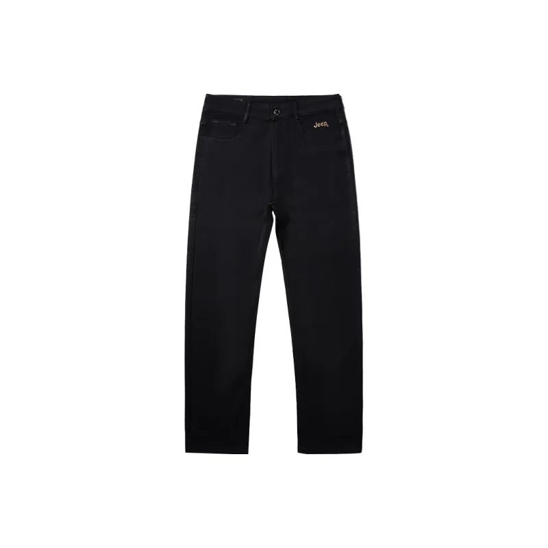 Jeep Outdoor Commute Summer Jeans Men's Black-1