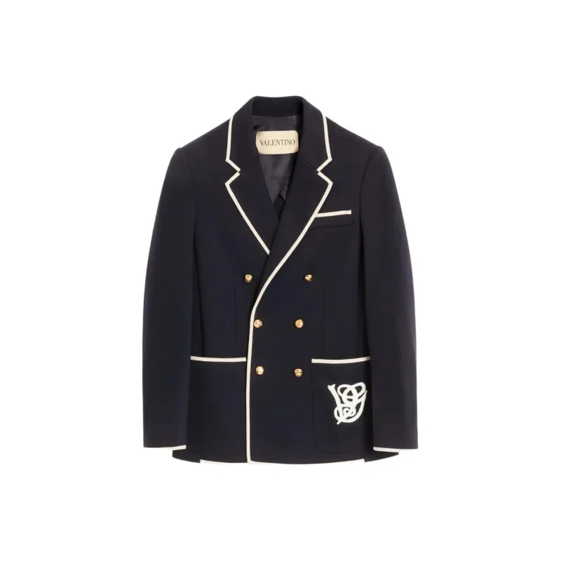 Valentino Garavani Double breasted Wool Blazer-0