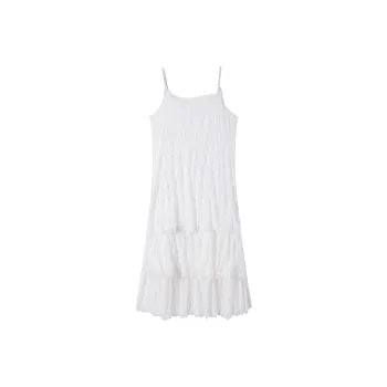 GOSO Slip Dresses Women's White