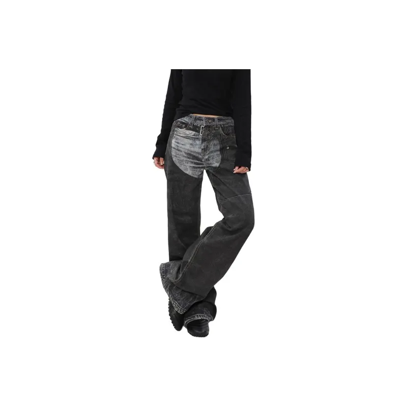 Extreme turbo Jeans Unisex Black-1
