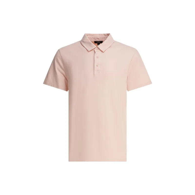 VINCE Polo Shirts Men Pink-0