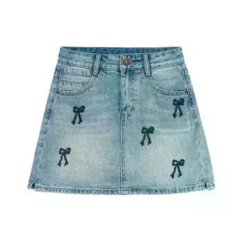 YINLEI Denim Short Skirts Women's