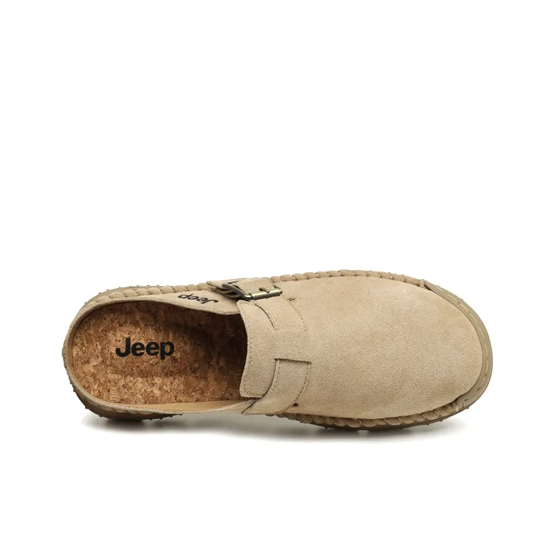 Jeep Rubber Sole Quiet Abrasion Resistant Closed Toe Slippers Unisex-3