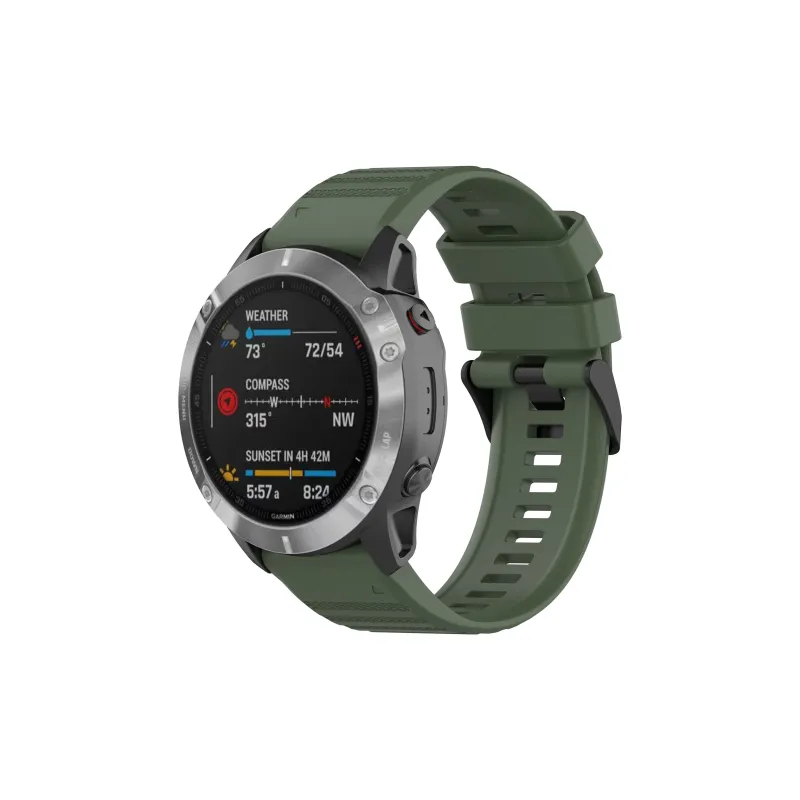 ZHENGGUANG Garmin Compatibility Watch Band Silicone Material-34