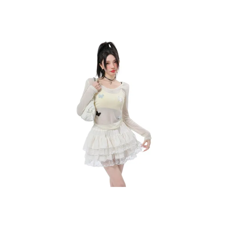 YINLEI Casual Short Skirts Women's-4