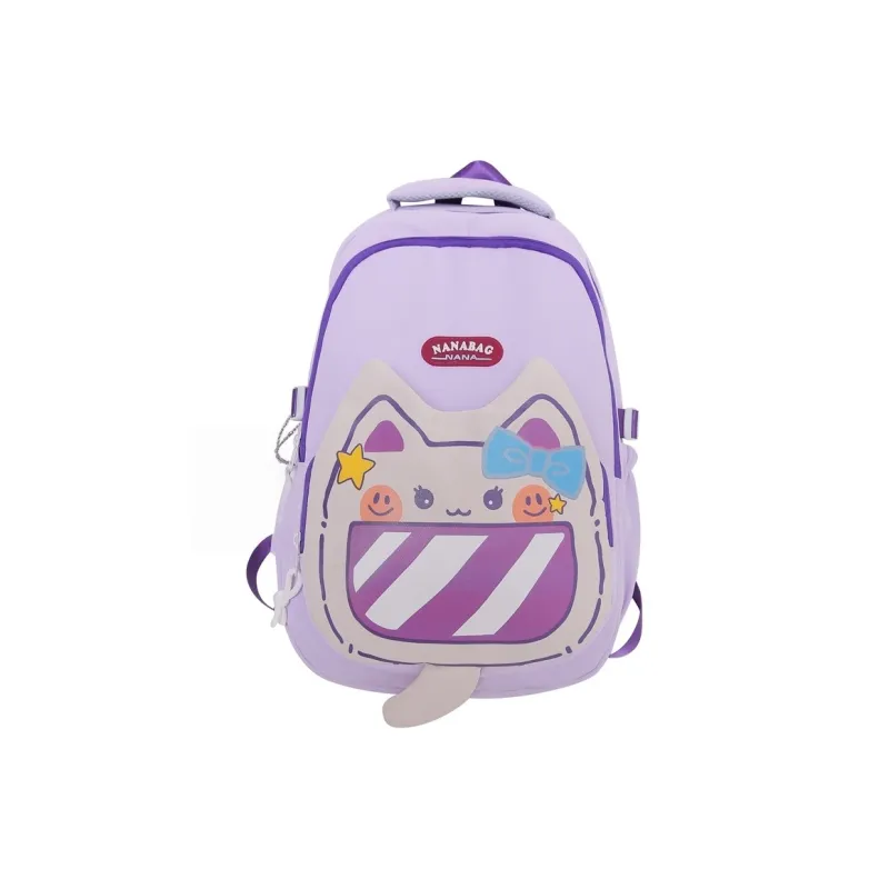 Vack Nylon Backpack Women's Multicolor-4