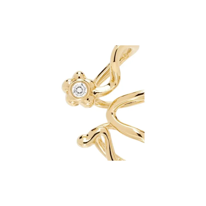 Maria Black 925 Recycled Sterling Silver Earrings Women's Gold-2