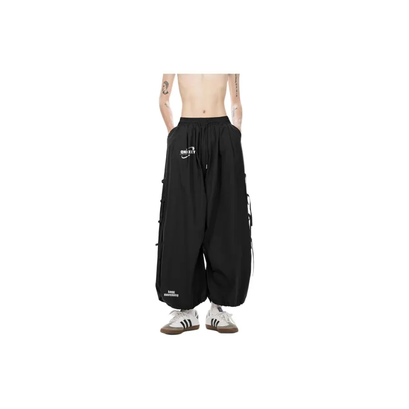 Qnxeey Casual Pants Unisex-0