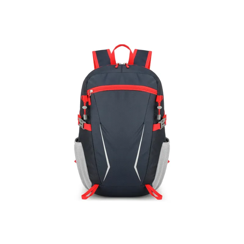BRABOSTON Nylon Backpack Regular Unisex Black/Gray/Dark Blue/Sky Blue/Green/Orange-9