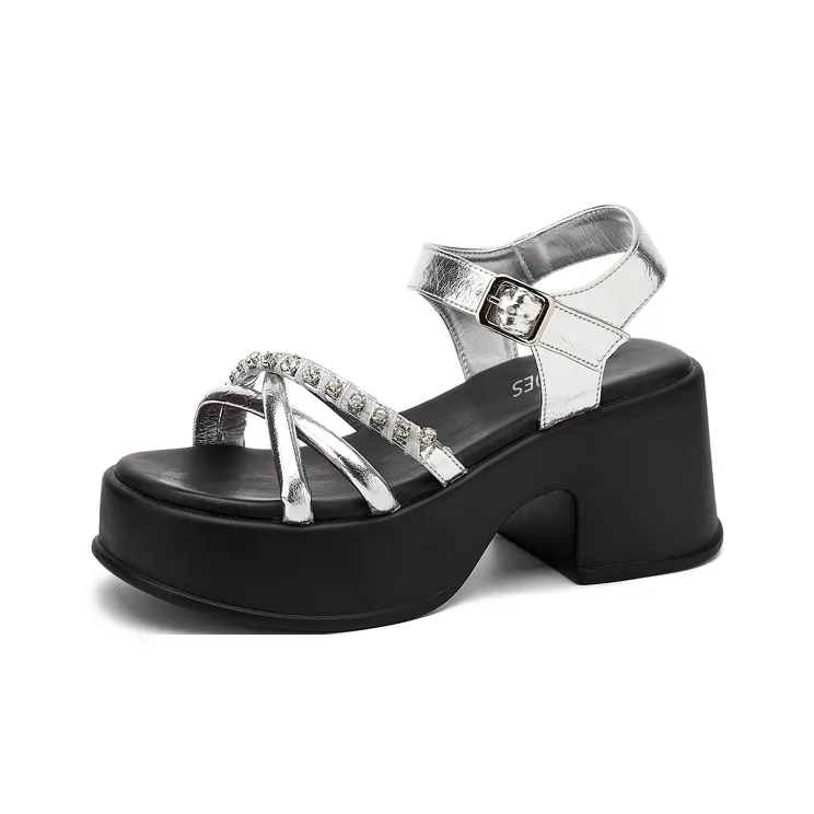 Jin Baichuan One Strap Sandals Women's-5