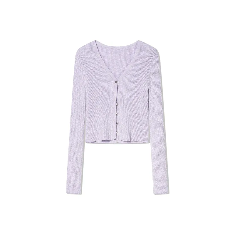 COVERINS Knitwear Women's Smoky Purple-0