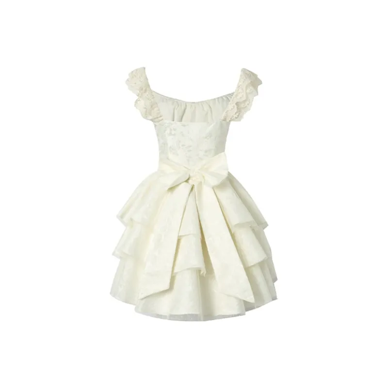 PAZZO Slip Dresses Women's Cotton Candy Milk Cake-1