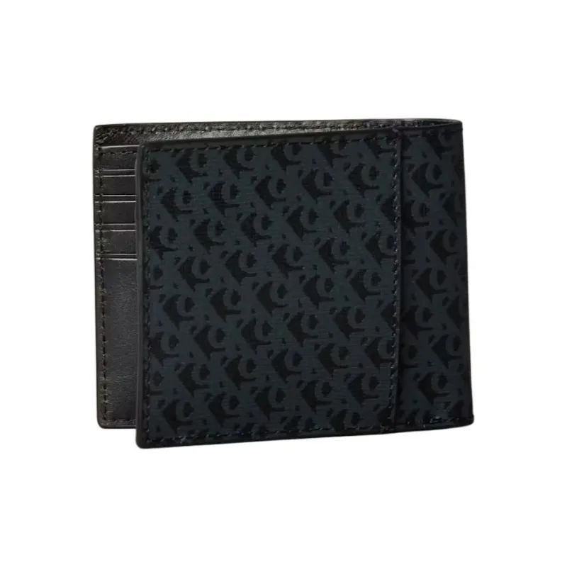 CALVIN KLEIN Leather Wallet Men's Black-1