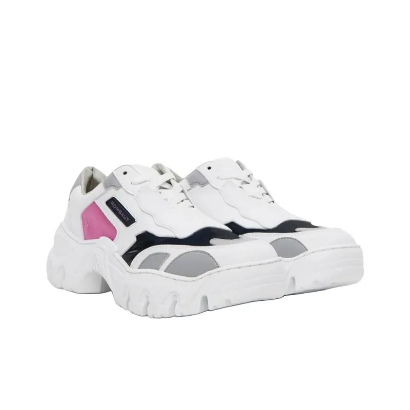 ROMBAUT Boccaccio II Low Top Chunky Sneakers Men's White-2