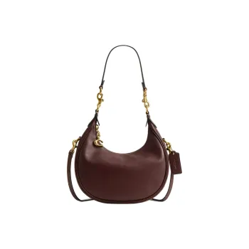 COACH JONIE Leather Shoulder Bag, Crossbody Bag, Handbag Trumpets Women's Brown