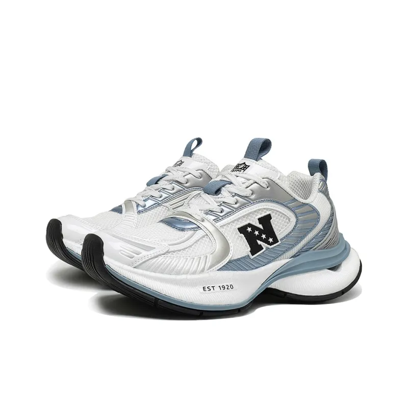 NFL Ultra S Cushion National Collaboration N Low Top Chunky Sneakers Unisex White Blue-2