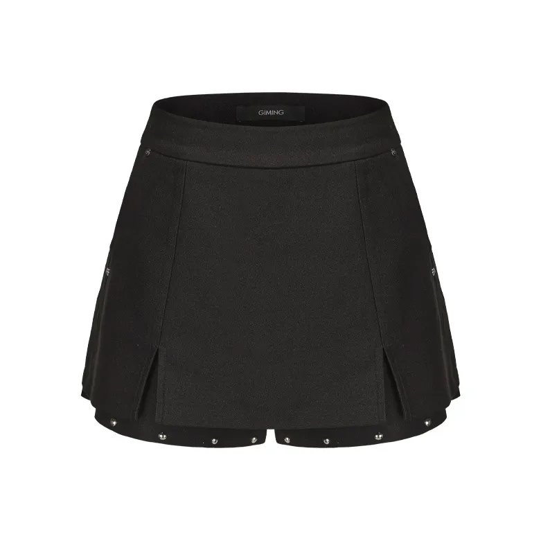 GIMING Casual Shorts Women's Black-0