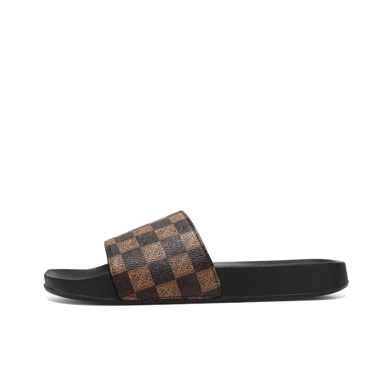 Eminu Rubber Sole Slip Resistant Slide Slippers Men's-20