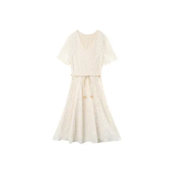A Paradise For Awakening Short Sleeved Dress Women's