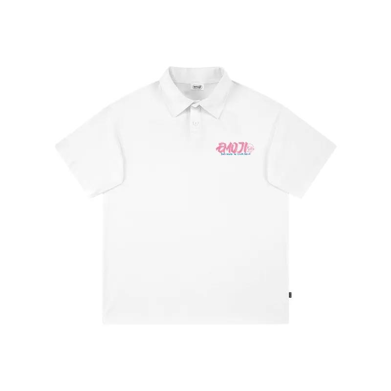 Emoji Polo Shirts Unisex-16