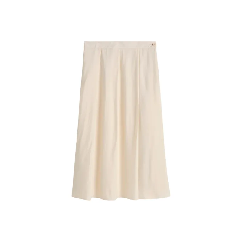 COS Casual Long Skirts Women's Cream-0