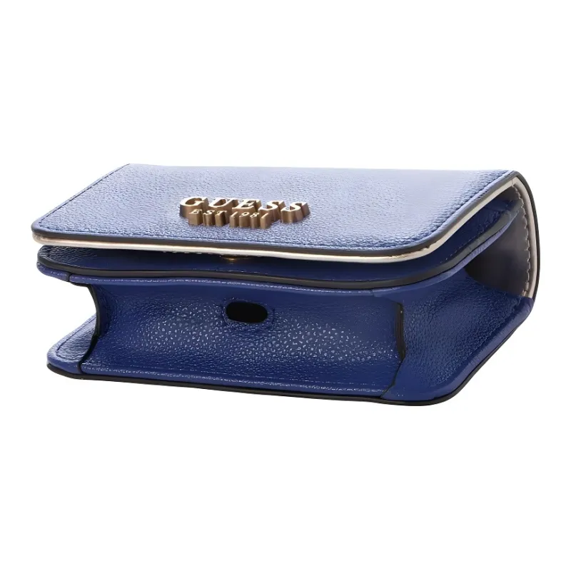 GUESS Synthetic Leather Chain Bag, Shoulder Bag Women's Violet-3
