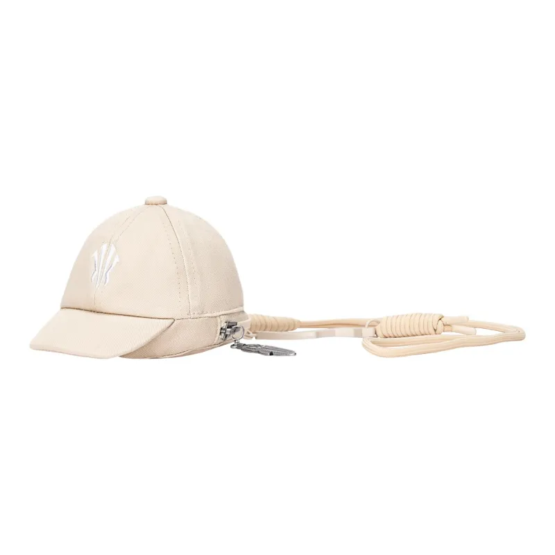 Anta Irving Series Polyester Hats & Caps Crossbody Bag Unisex Light Chestnut Gray-2