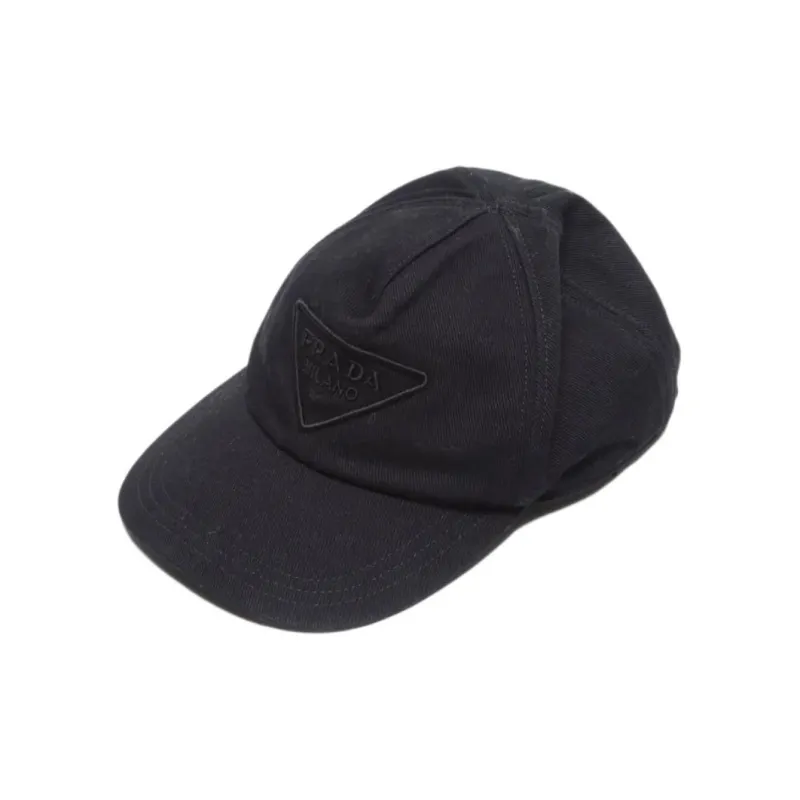 PRADA 2010 2020 Logo embroidered Baseball Cap-0