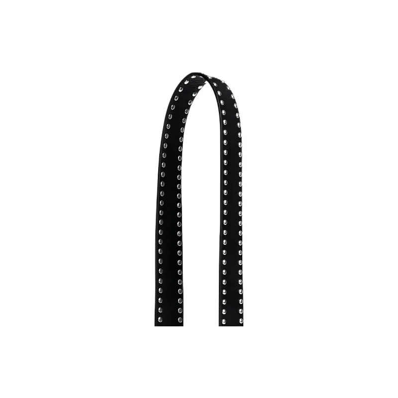 COACH Leather Bag Strap Women's Black-1