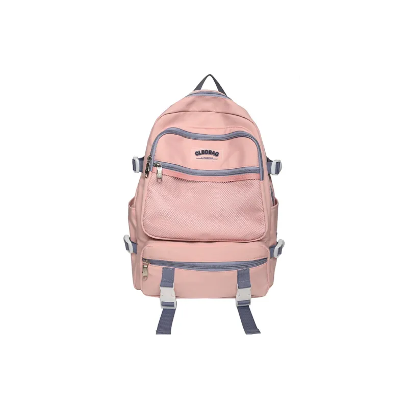 Wolfhorse Nylon Backpack Regular Unisex Blue/Pink/Black/Purple-2